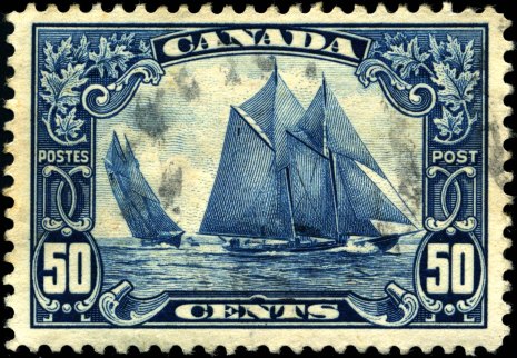 Stamp_Canada_1929_50c_Bluenose